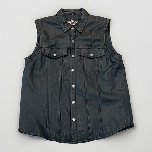 Harley davidson black - davidson, leather