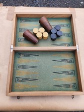 Jeu ancien bois pliant