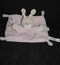 🍀Doudou Plat Lapin Rose