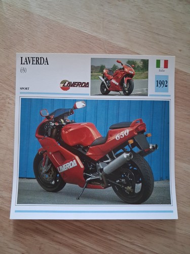 Laverda 650 1992 fiche carte