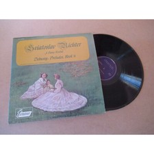 SVIATOSLAV RICHTER a piano recital - préludes book II DEBUSSY - TURNABOUT US Lp