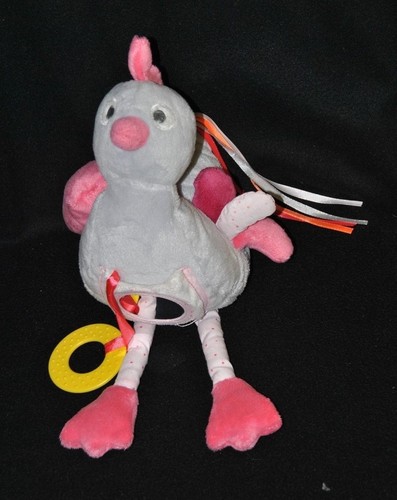 Peluche doudou poule