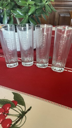 Lot verres tubes - lot, ricard