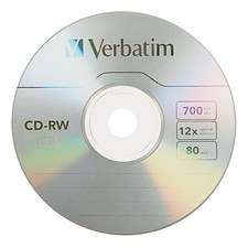 CD-RW 700Mb / 80Min VERBATIM