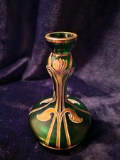 Soliflore Art Nouveau en verre
