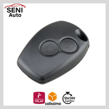 Clé Coque Clef  2 Boutons pour RENAULT : Twingo / Modus / Kangoo 2 / Clio 3 