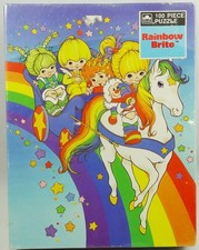 Rainbow Brite - Puzzle 100 pièces 29x38cm "Le Chariot de l'arc-en-ciel" - Golden