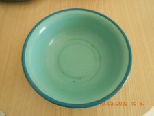 Ancienne cuvette émaillée , déco, vintage diamètre 24 cm