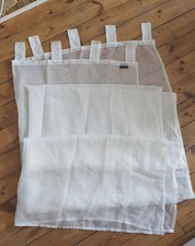 Rideaux Voilage Blanc Atmosphera 140 X 240 Cm