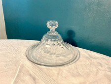 COUVERCLE CRISTAL TAILLÉ XIX