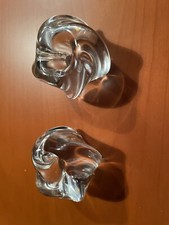 Paire de Bougeoir en Cristal Saint-Louis
