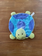 0/Doudou Plat Tortue Fabio Lucci violet vert turquoise