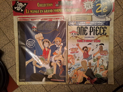 Livre manga one piece - manga, nouveau