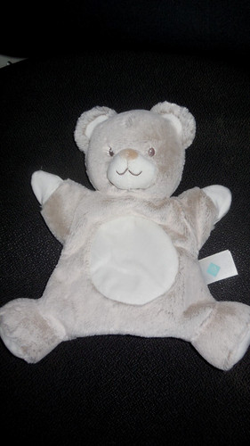 Doudou marionnette ours - doudou,