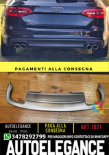 Diffuseur Adapté Pour Audi A4 B8 2012-2015 Sline Look S4 2+2 1821