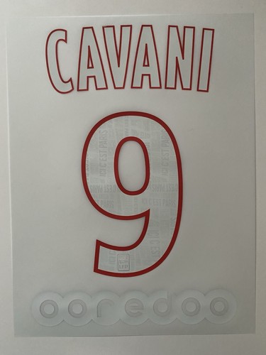 Flocage officiel psg cavani - psg,