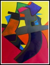 Maurice ESTEVE : Balmouré, lithographie originale 1974