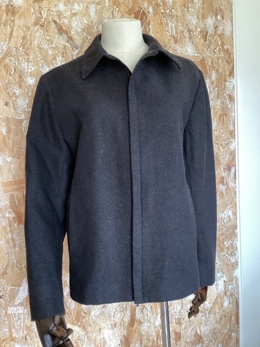 Blouson gris lainage style - blouson,
