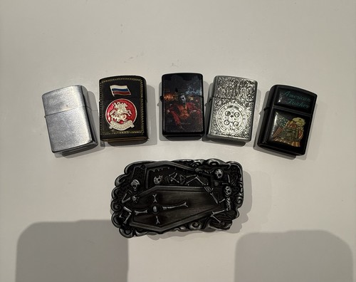 Zippo lot briquets