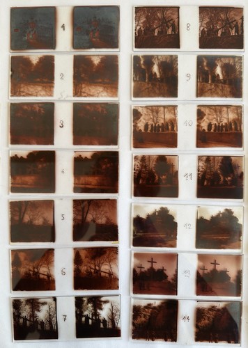 Ancienne plaque photo - , verre