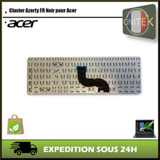CLAVIER AZERTY FRANÇAIS NOIR