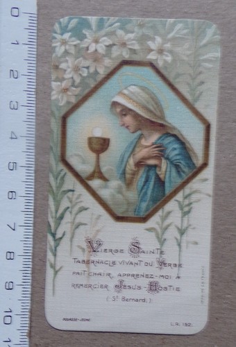Image pieuse vierge sainte - §,