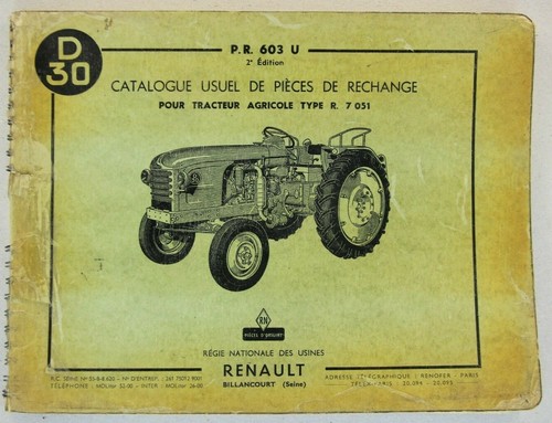 Catalogue pièces rechange - catalogue,