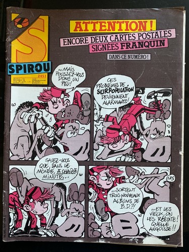 Spirou 2451 avec les - spirou,
