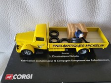 Camion Saurer transport pneus MICHELIN 1/50 + accessoire occasion très bon état 