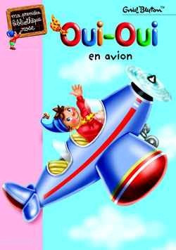 Oui avion - oui-oui, en