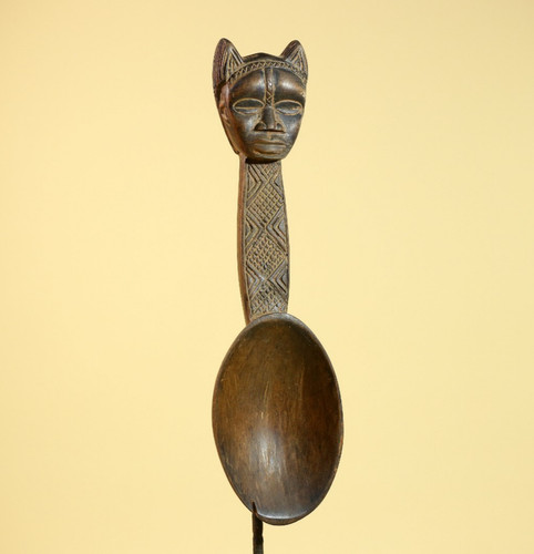 Figurine cuillère africaine