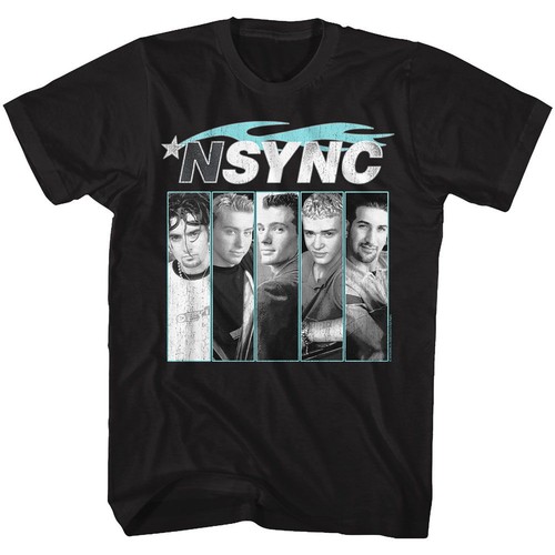 Nsync flamme bleue manches - nsync,