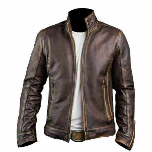 Veste homme cuir véritable - homme,