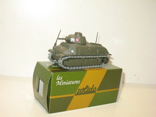 Solido char militaire - char, de