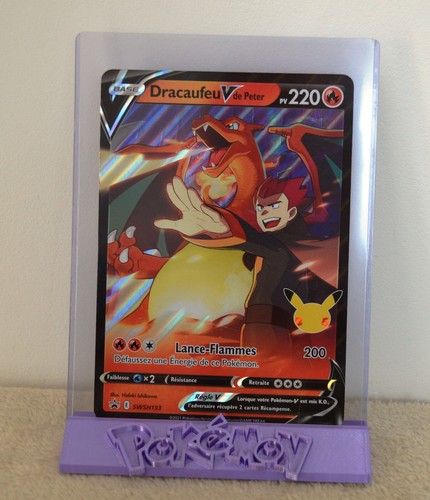 Carte pokemon dracaufeu jumbo - carte,