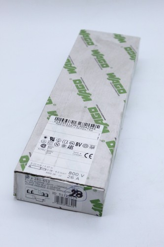 Wago 281 653 borne l - fv, 4