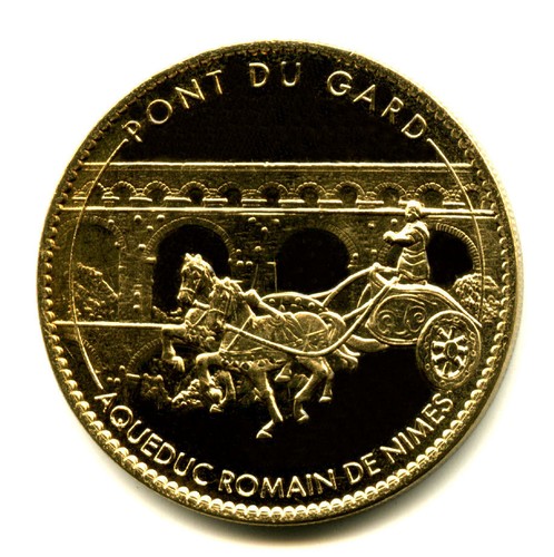 Vers pont gard char - pont, gard,