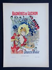 Jules CHERET Lithographie