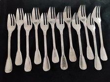 12 fourchettes à gâteau au