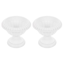  2 Pcs Garden Planter for and Porch Bac À Fleur Pots Fleurs Terrasse Jardin