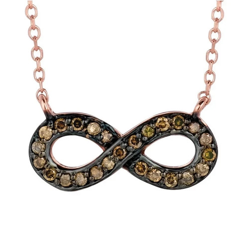 Collier infini diamant