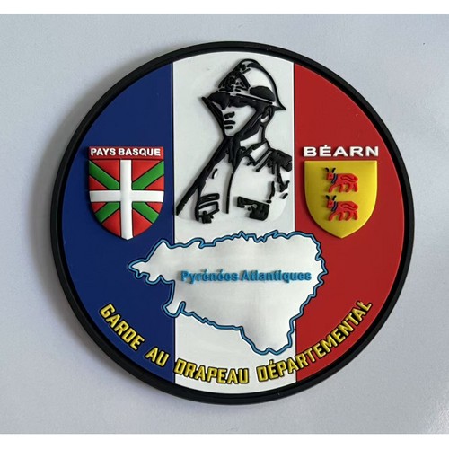 Pompiers garde drapeau sdis - drapeau,