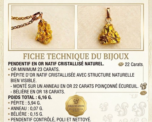Rarissime pépite or - ⚜️rarissime,