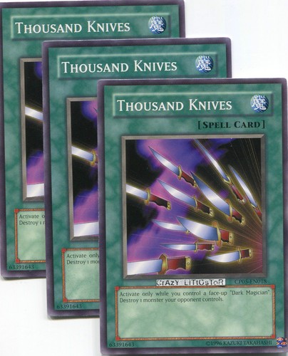 Oh thousand knives - x, yu-gi-oh