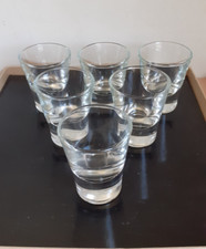 LOT de 6 verres à shot, ou verrines 4 cl