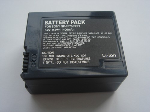 Batterie ff70 ff71 pour - np-ff71,