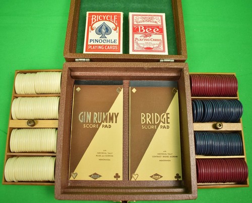 Gaming set two trays - set,