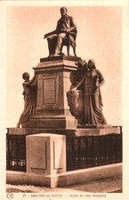 CPA 51 (Marne) Châlons - Statue de Léon Bourgeois TBE