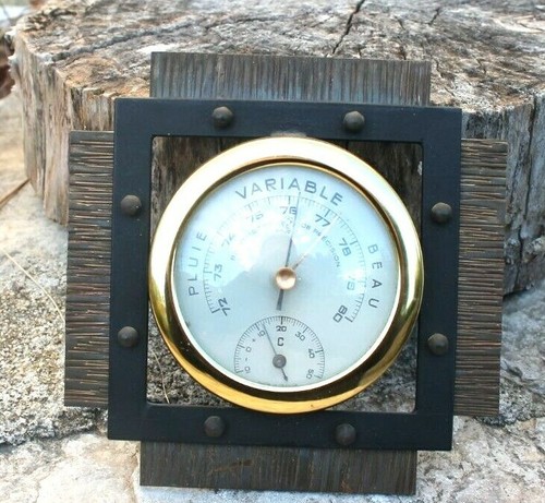 Baromètre thermomètre de - baromètre, et