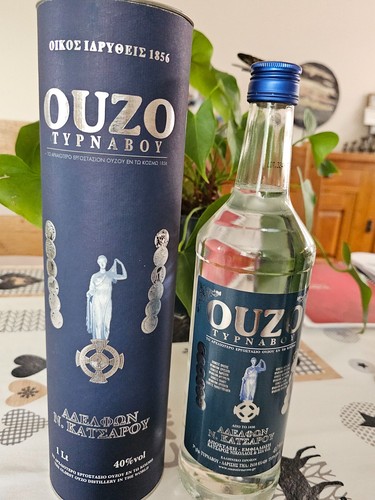 Bouteille ouzo tirnavou - ouzo,